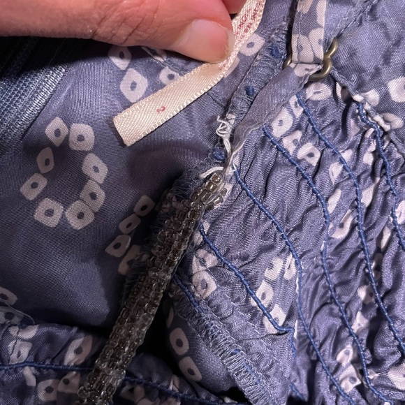 Embellished Purple Spaghetti Strap Dress - Picture 10 of 11